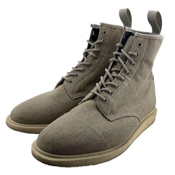 Dr. Martens Whiton 8 Eye Boots Men’s Sz 10 - Picture 1 of 8